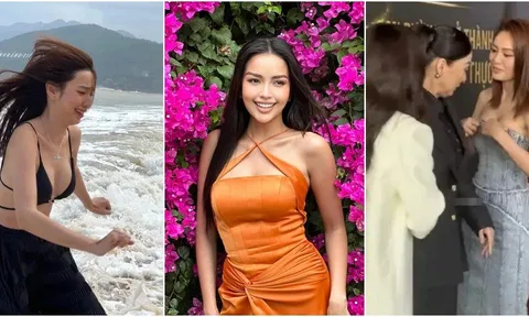 Sao Việt 27/2: Ngọc Châu để lộ tình trạng xuống dốc hậu thi M.U, Thùy Tiên gây 'bão' với khoảnh khắc chạy sóng