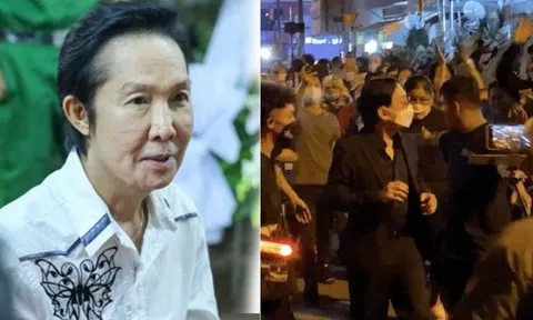 Xuất hiện hình ảnh không đẹp mắt, phá tan sự trang nghiêm tại tang lễ nghệ sĩ Vũ Linh