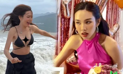 Thùy Tiên hóa 'thánh meme' mới của showbiz Việt với loạt biểu cảm 'khó đỡ'
