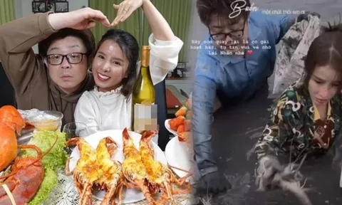 Bà Nhân Vlogs công khai loạt hình 'chân lấm tay bùn' của chồng Nhật