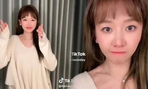 Hari Won dù diện đồ ngủ vẫn gây choáng ngợp với nhan sắc 'hack tuổi'