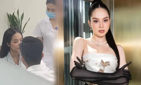 Xôn xao hình ảnh hoa hậu Thanh Thủy tại thẩm mỹ viện, nàng hậu 'sửa mặt' hậu đăng quang là có thật?