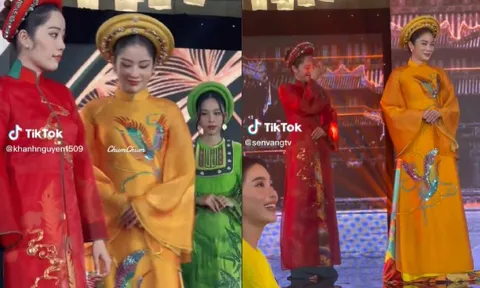 Video: Nam Em cười 'không nhặt được mồm' khi Nam Anh đi catwalk nhầm lượt