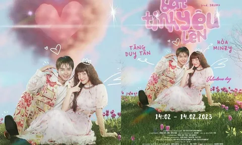 Hòa Minzy kết hợp cùng Tăng Duy Tân, sáng thông báo chiều phát hành luôn sản phẩm Valentine