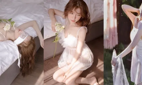 Không hổ danh 'mỹ nhân mặc váy ngủ đỉnh nhất showbiz Việt', Elly Trần quyến rũ hết phần thiên hạ