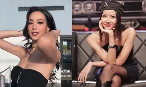 Video: Diện đồ đen thả dáng ở sân bay, Hoa hậu Bảo Ngọc gợi nhớ đến nữ rapper đình đám