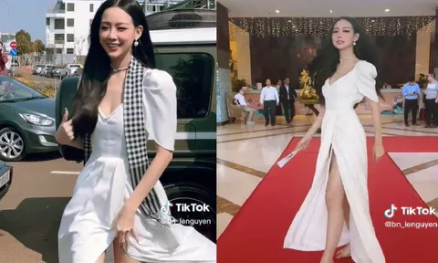 Hoa hậu Bảo Ngọc khiến fan say hơn cà phê sáng khi khoe nhan sắc đỉnh cao tại Bảo tàng Trung Nguyên
