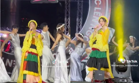 Video: Hoà Minzy lần đầu mang Thị Mầu đi biểu diễn, dân tình liền phán 'live thế này mới là live chứ'