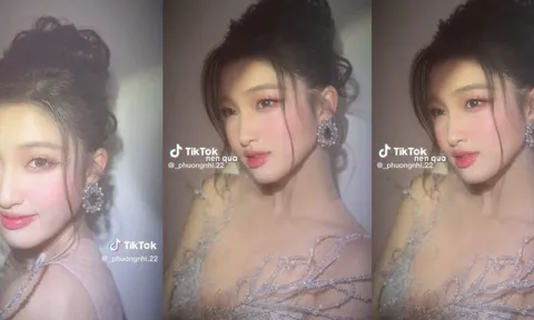 Á hậu Phương Nhi lại tung clip 'thả thính', cái nháy mắt khiến dân tình xỉu ngang luôn!