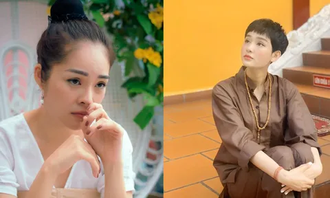 Dương Cẩm Lynh đi chùa tĩnh tâm nhân dịp đầu Xuân năm mới