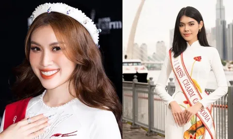 Người đẹp Campuchia có hành động gây chú ý khi không lọt top 20 Miss Charm 2023