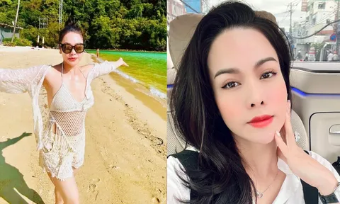 U40 Nhật Kim Anh khoe body nóng bỏng khiến chị em phải ao ước