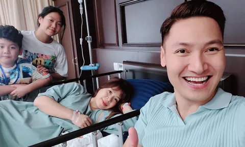 Phản ứng của bà xã khi bị Mạnh Trường đùa vui chuyện ngoại hình