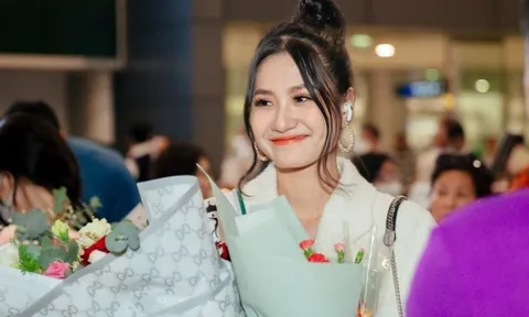 Nguyễn Thanh Hà về nước sau khi đăng quang Miss Eco International 2023