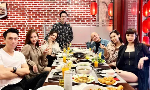 Phanh Lee hội ngộ hội bạn thân tại Hà Nội, nhan sắc của Quỳnh Nga gây chú ý