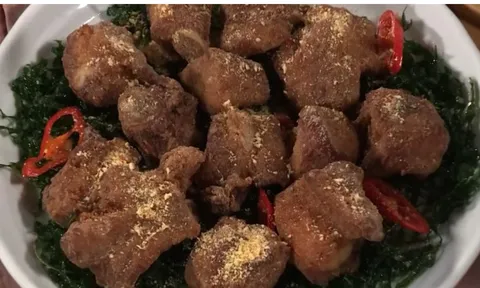 Cách làm món sườn chiên lá lốt ngon, dễ làm
