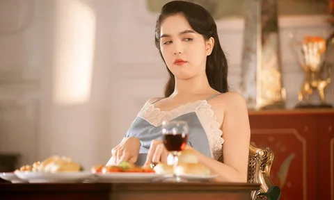 Ngọc Trinh lộ nhan sắc thật qua ảnh hậu trường phim ‘Chị chị em em 2’