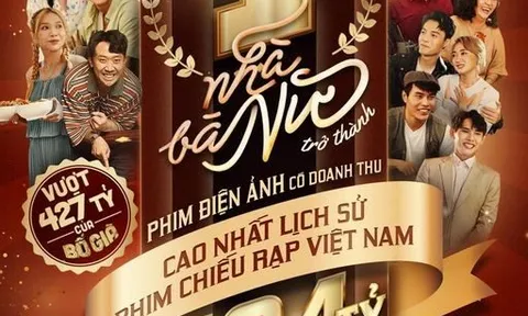 Trấn Thành phấn khích báo tin vui, Nhà Bà Nữ lập kỷ lục doanh thu phim chiếu rạp Việt