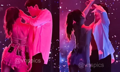 Jennie (BLACKPINK) ‘đốt cháy’ sân khấu khi diện trang phục cắt xẻ táo bạo bên cạnh nam vũ công