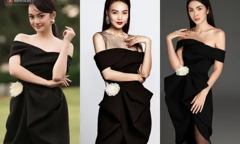 Lan Ngọc cao tay quá, gây ấn tượng hơn cả Hà Tăng nhờ thêm thắt một chi tiết vào chiếc đầm