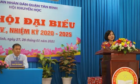 Đại hội đại biểu hội Khuyến học quận Tân Bình, TP.HCM