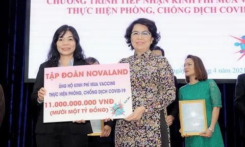 Chia sẻ gánh nặng cùng cộng đồng trước đại dịch Covid-19, Novaland chung tay góp sức