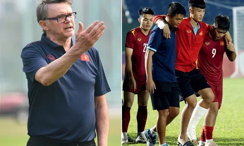 U23 Việt Nam vs Phú Thọ: Hàng loạt trụ cột chấn thương nặng, HLV Troussier khó chốt danh sách ĐTVN