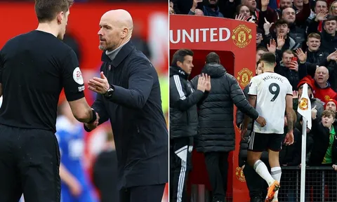 Cả gan 'chống lại' Man Utd, siêu tiền đạo Ngoại hạng Anh bị FA thẳng tay kỷ luật với án phạt khó tin