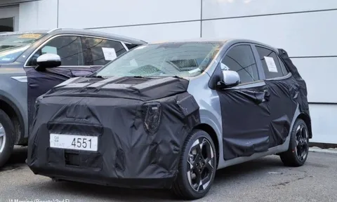 Kia Morning 2024 lần đầu lộ diện, thiết kế như xe điện EV9