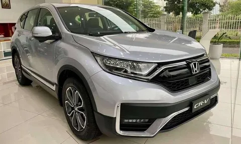 Tháng 2, Honda CR-V tiếp tục được ưu đãi 100% lệ phí trước bạ