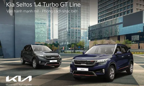 Kia Seltos ra mắt thêm 3 phiên bản mới: bản GT-Line giá 769 triệu đồng