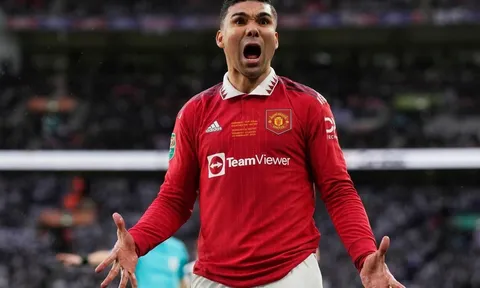 Casemiro được bình chọn làm đội trưởng mới của MU