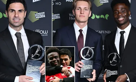 Nỗ lực của Arsenal được đền đáp, phần thưởng danh giá tiếp thêm động lực vô địch
