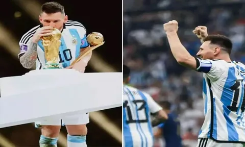 Cuộc phỏng vấn sau trận đấu đầu tiên trong đời Messi bất ngờ gây sốt cõi mạng