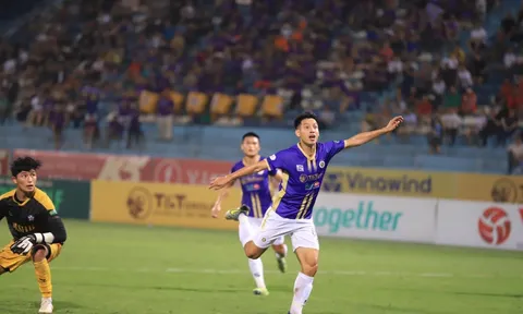 Tiền vệ ĐT Việt Nam đạt cột mốc ấn tượng trong trận derby Thủ đô