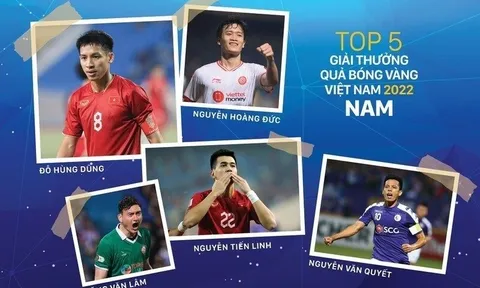 Quả bóng vàng Việt Nam 2022 gọi tên Văn Quyết