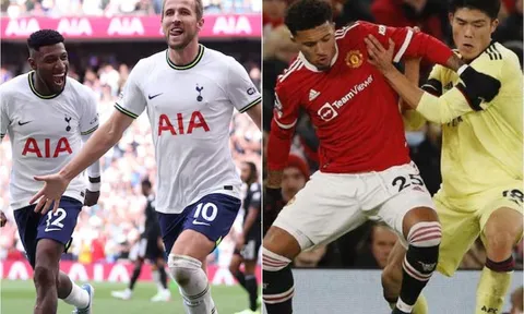 Lịch thi đấu bóng đá hôm nay 23/1: Tottenham thắng dễ, MU có nguy cơ văng khỏi top 4 Ngoại hạng Anh?