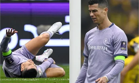 Ronaldo chấn thương nặng, nguy cơ nghỉ thi đấu cho Al Nassr tới hết mùa?