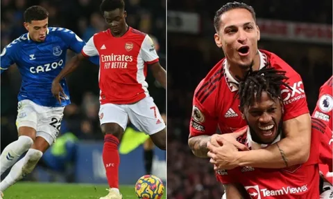 Kết quả Ngoại hạng Anh hôm nay: Arsenal nguy cơ mất ngôi đầu, MU trở lại cuộc đua vô địch