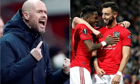 HLV Ten Hag hành động thiếu kiểm soát, chỉ trích thẳng mặt trò cưng sau trận MU - Leeds