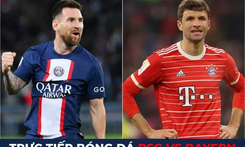 Trực tiếp bóng đá PSG vs Bayern, 3h ngày 15/2 - Vòng 1/8 Cúp C1 Champions League; Link xem C1 FULLHD