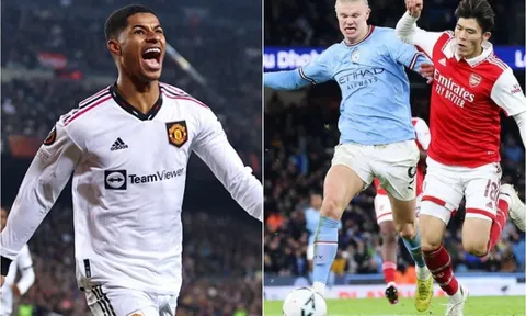 Bảng xếp hạng Ngoại hạng Anh 2022/23 mới nhất: Ngôi đầu đổi chủ, MU áp sát Man City và Arsenal?
