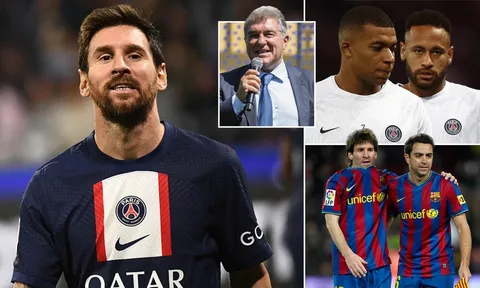 Messi bất ngờ có động thái muốn tái hợp với Barca sau khi lập siêu phẩm đá phạt cho PSG