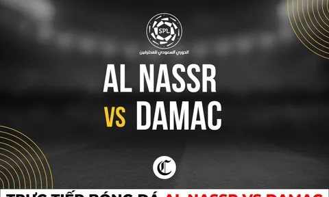 Trực tiếp bóng đá Al Nassr vs Damac, 22h30 ngày 25/2 - Vòng 18 giải VĐQG Saudi Arabia