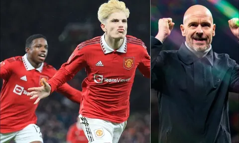 Thắng ngược West Ham tại Cúp FA, Ten Hag tiếp tục nuôi mộng 'ăn bốn' cùng MU