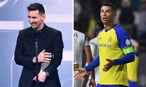 Bị fan nhí so sánh với Messi trong ngày thi đấu mờ nhạt, Ronaldo đáp trả 'cực gắt'