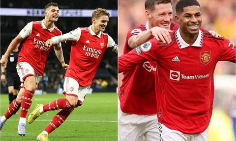 Lịch thi đấu bóng đá hôm nay: Arsenal sảy chân, MU trở lại cuộc đua vô địch Ngoại hạng Anh?