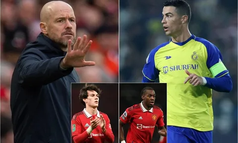 Chuyển nhượng MU: Nghe lời Ronaldo, HLV Ten Hag thẳng tay 'tống cổ' 2 tài năng trẻ ở TTCN hè 2023