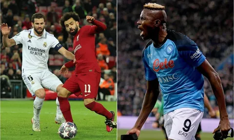 Kết quả bóng đá Champions League: Đại chiến Real - Liverpool có biến; Hiện tượng Napoli bị giải mã?