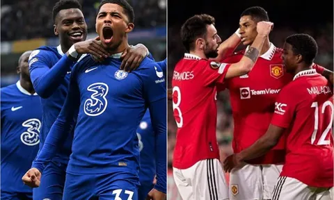 Bảng xếp hạng Ngoại hạng Anh 2022/23 mới nhất: Chelsea trở lại cuộc đua top 4, MU áp sát Arsenal?